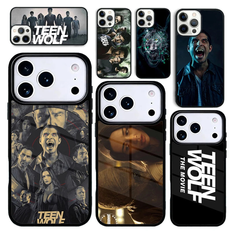 Capa Case for iPhone 17 Air 16 Pro Max 15 Plus 11 13 Mini 14 12 Back Phone Cover Teen Wolf soft