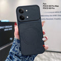 For POCO X8 Pro/X8 Pro Max Case New Lychee Pattern Magnetic Ultra-Thin Cover For Xiaomi Poco X8 Pro Max Wireless Charging Funda
