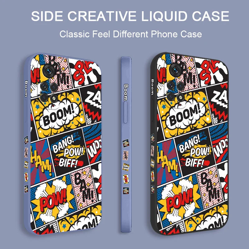 Tide Chart Phone Case For Xiaomi Redmi Note 14 13 12 12S 11 11S 10 10T 10S 9 9S 8 7 Pro Plus 4G 5G Liquid Silicone Cover